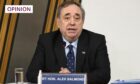 Alex Salmond died in North Macedonia. Image: PA