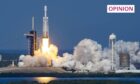 Dundee components take to the skies aboard the SpaceX Falcon Heavy rocket carrying the NASA Europa Clipper unmanned spacecraft. Image: Spacex/Nasa/Planet Pix via ZUMA Press Wire/Shutterstock