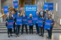 Supporters in parliament say most Scots back the plan. Image: PA