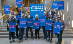 Supporters in parliament say most Scots back the plan. Image: PA
