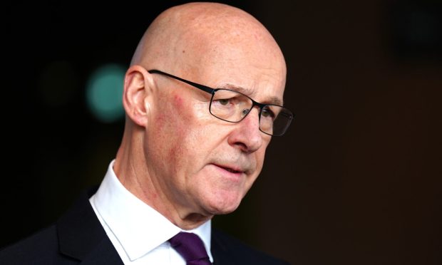 First Minister John Swinney. Image: PA.