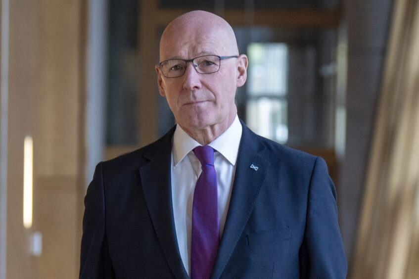 First Minister of Scotland John Swinney, MSP for Perthshire North. 