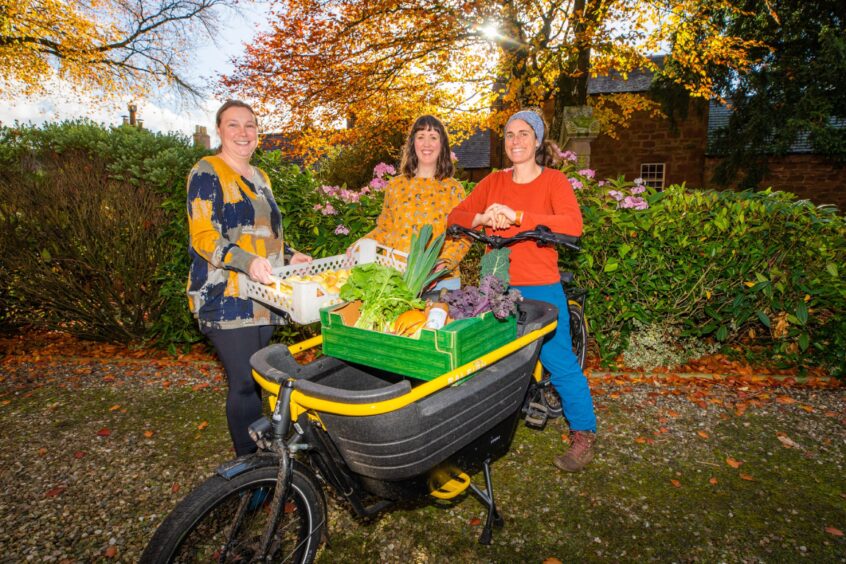 Sustainable Kirriemuir Apple Day event.