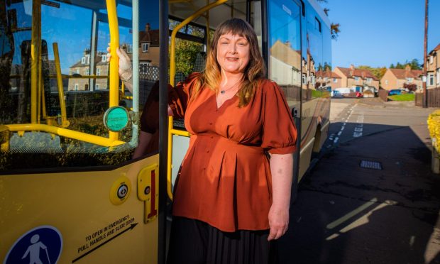 Vicki Bell has loved Halloween since she was a little girl. Image: Mhairi Edwards/DC Thomson