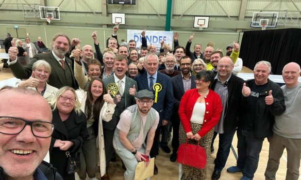 The SNP celebrated a double victory in Thursday's by-elections. Image: Mark Flynn.