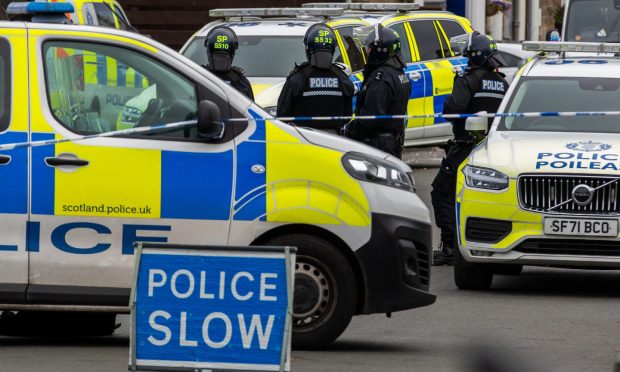 Anstruther armed police incident