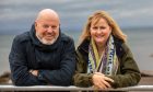 Ex police officers Scott and Nicola Young have swapped batons for books. Image: Steve Brown/DC Thomson