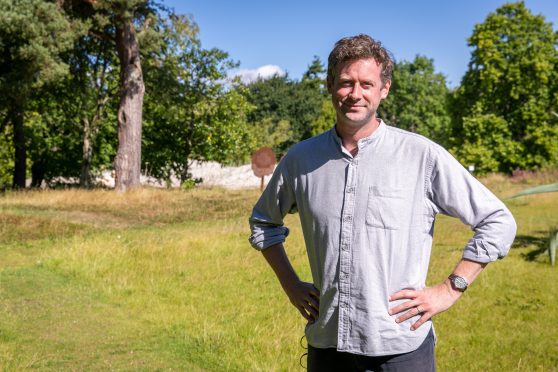 Dr Harry Watkins is the director of St Andrews Botanic Garden. Image: Steve Brown/DC Thomson.