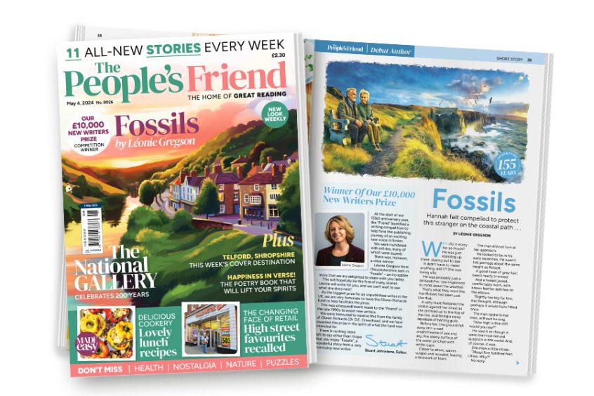 Every issue of The People's Friend includes eleven short stories