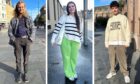 Three stylish looks in Dundee city centre. Image: Poppy Watson/DC Thomson