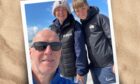 John Swinney family selfie on Tiree beach