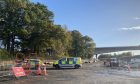 Police were called to the River Tay close to the Friarton Bridge for the operation.