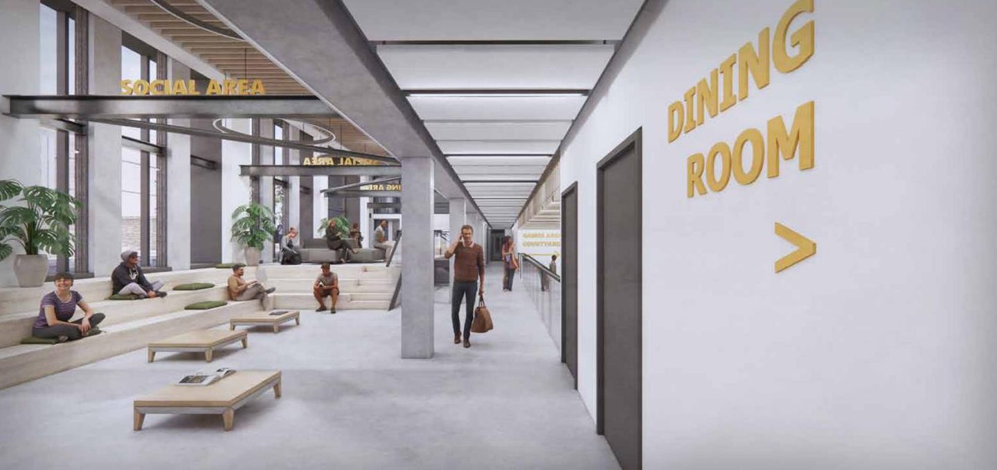 Telephone House Student progress as £18m of work planned