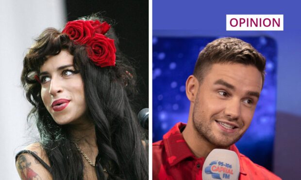 Celebrities Amy Winehouse and Liam Payne both died young.