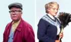 Still Game actor Paul Riley, left, says Robin Williams changed Mrs Doubtfire from English to Scottish after they worked on Being Human together. Image: Supplied/Shutterstock.