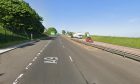 The crash happened on the A9 near Cairnie Braes. Image: Google Street View