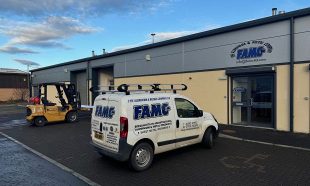 Fife Aluminium and Metal Company's new Glenrothes premises. Image: Paul Malik/DC Thomson