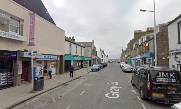 The assault happened on Gray Street in Broughty Ferry. Image: Google Street View