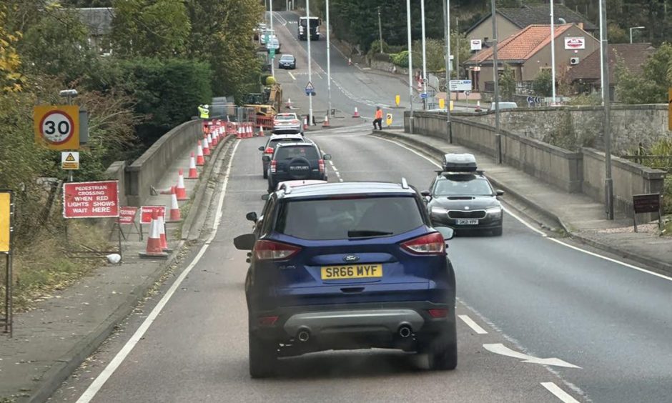 Guardbridge gridlock