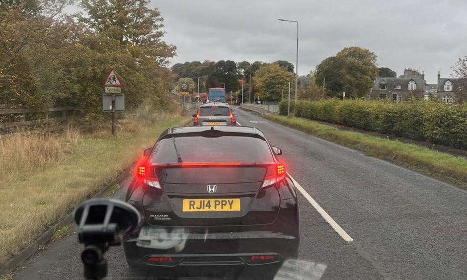 Guardbridge in Fife 'gridlocked' in all directions due to roadworks