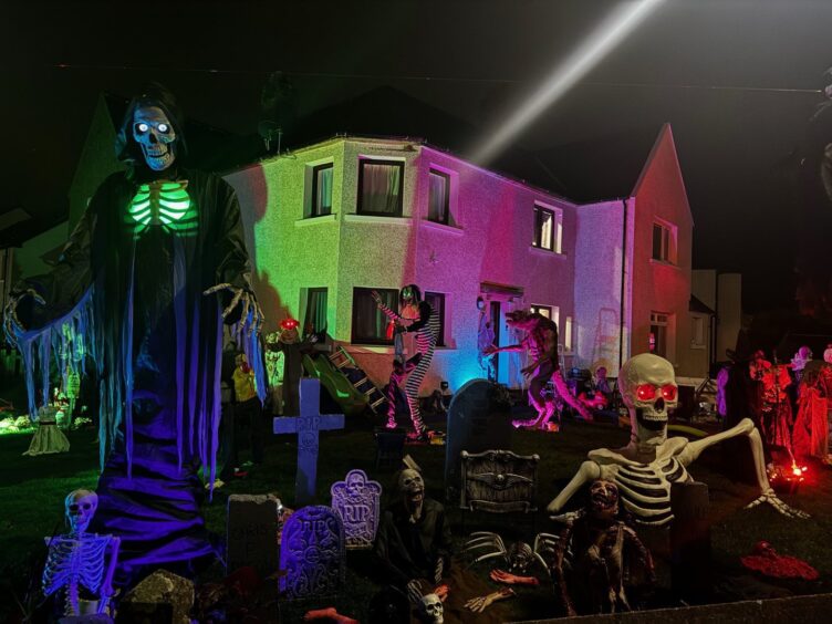 Kirriemuir Halloween House