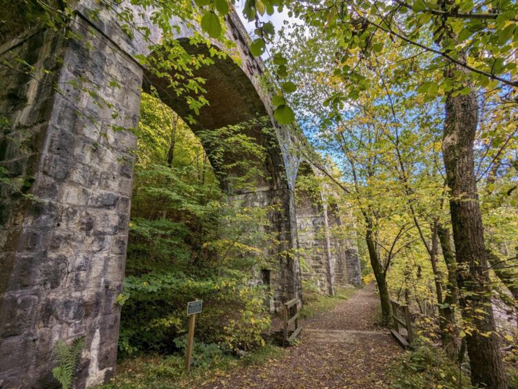 Killiecrankie viaduct.