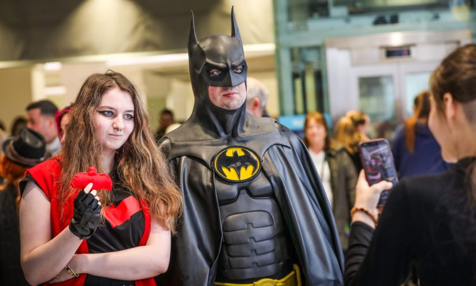 A selfie with Batman is a must. 