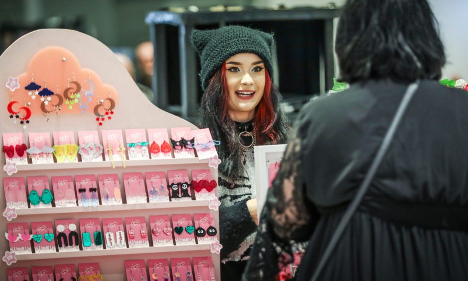 There was lots of market stalls for the public to browse through at Dundee Comic Con.