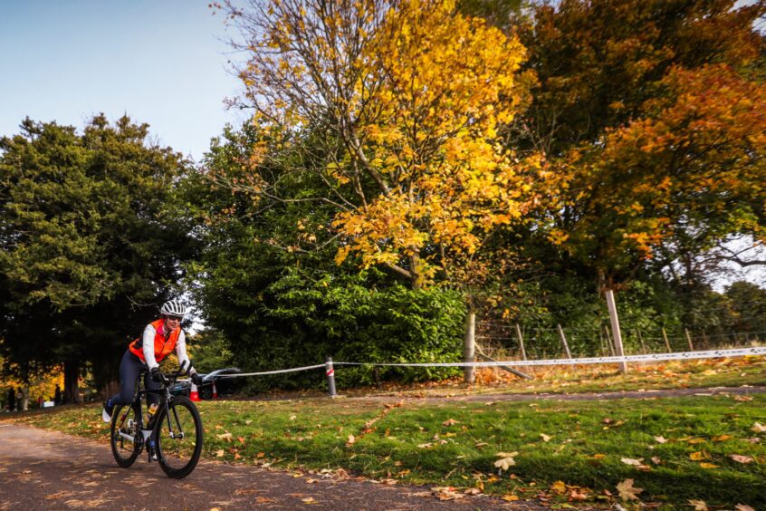 House of Dun was the venue for a Montrose duathlon.