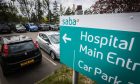 There are fears the parking situation at Ninewells will be made worse due to the move. Image: Mhairi Edwards/DC Thomson.