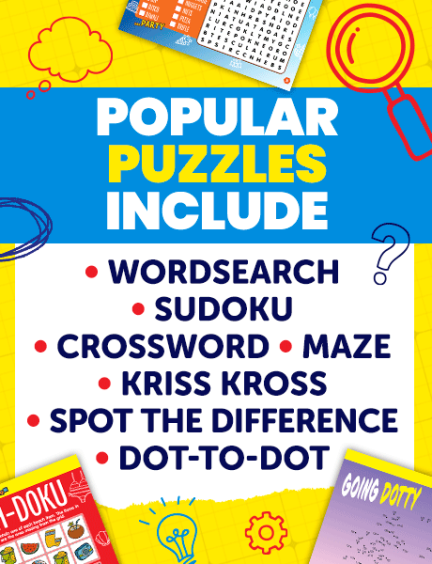 Kids' Collection offers a mix of puzzle challenges (DC Thomson/Shutterstock)