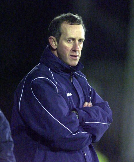 Billy Stark was the St Johnstone manager when the Perth club were relegated with a woeful home record. 