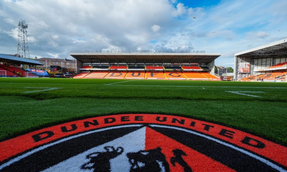 Tannadice Park, Dundee.