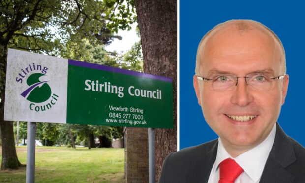 Councillor Gibson was found to have breached the Councillors’ Code of Conduct in 2023. Image: DC Thomson/Stirling Council