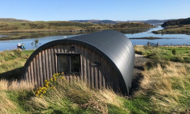 Wild Luing accommodation. Image: Michael Alexander