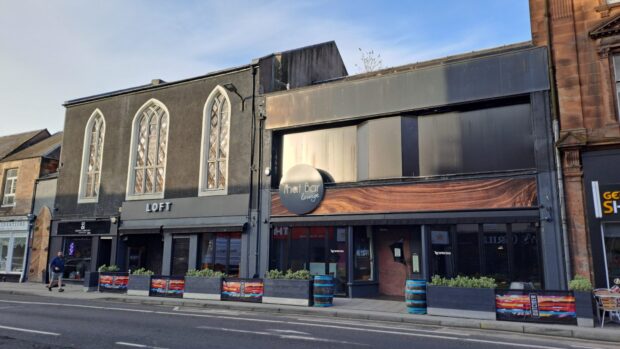 The Loft nightclub exterior, Perth