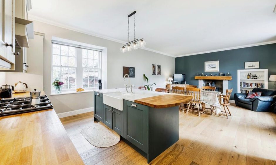 Kitchen at Callander home.