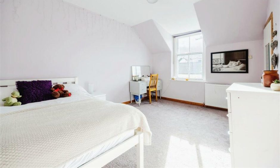 Bedroom at Callander home.