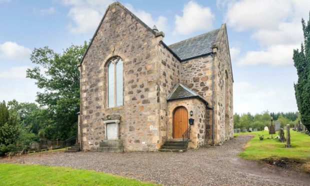 Blairingone Church in Kinross-shire.