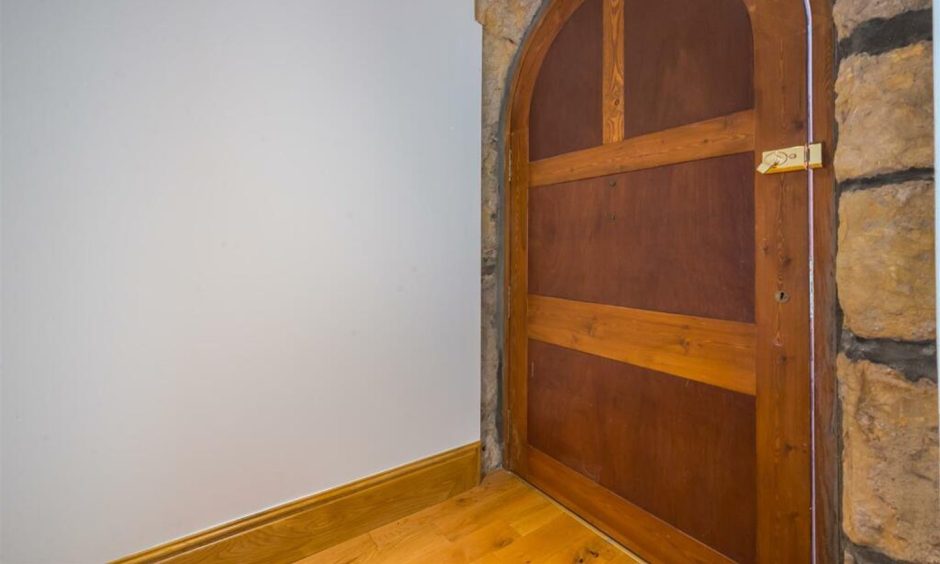 Vestibule in Blairingone Church in Kinross-shire.