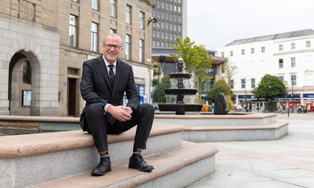 Dundee City Council leader Mark Flynn in Dundee