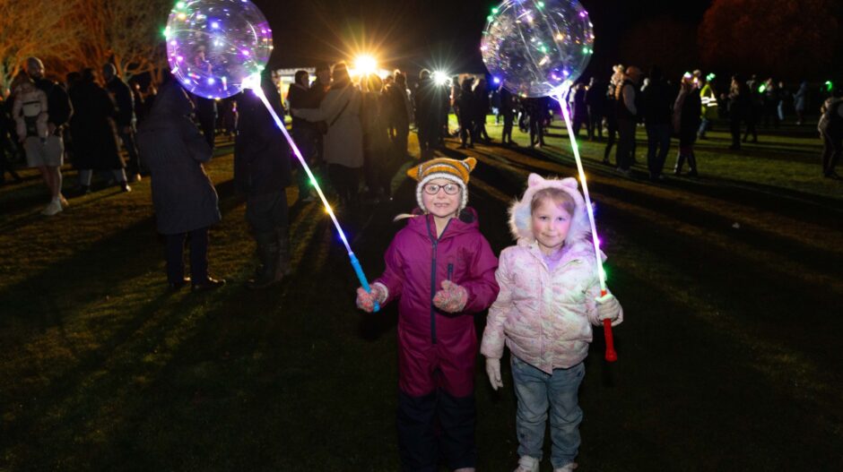 Kirriemuir fireworks display at The Hill.