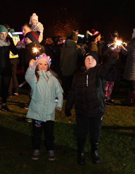 Kirriemuir fireworks display at The Hill.