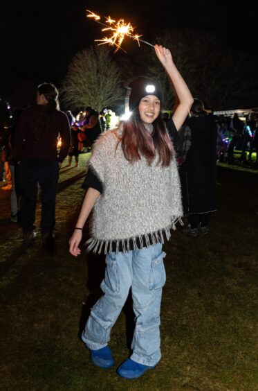 Kirriemuir fireworks display at The Hill.