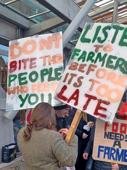 Farmers rally