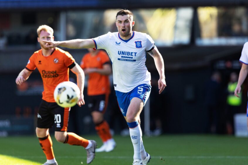 John Souttar in action against Dundee United earlier this season