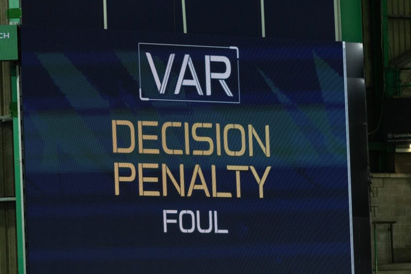 The VAR verdict is confirmed