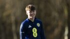 Rory MacLeod is back in Scotland with the national Under-19 squad. Image: SNS