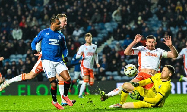 Jack Walton brilliantly blocks from Danilo.