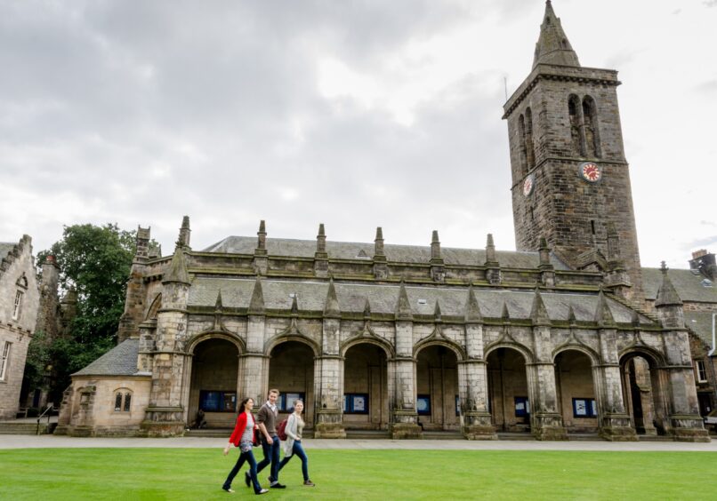 St Andrews University is accused of racial discrimination